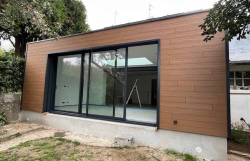 Nouvel agrandissement de maison en extension latérale - Nantes 44